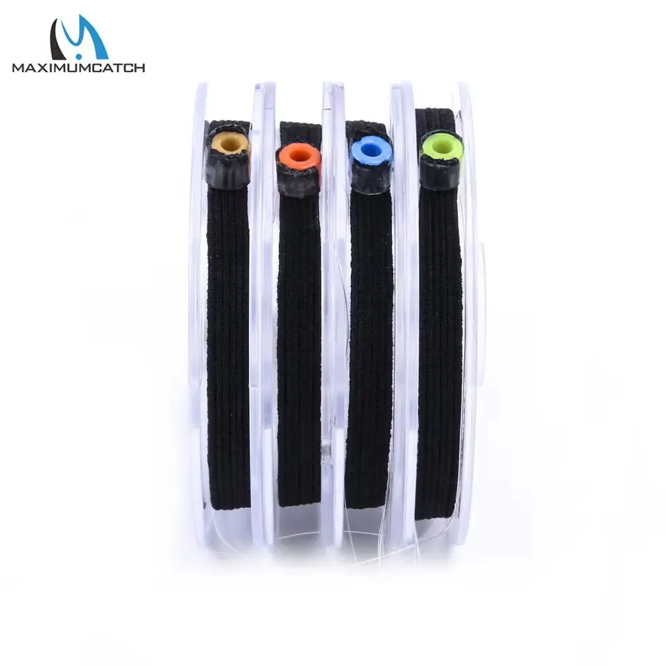 Maximumcatch 4 piezas Tippet Spool Tenders línea de pesca con mosca líder Tippet accesorios con anillos elásticos Tippet - imagen 5