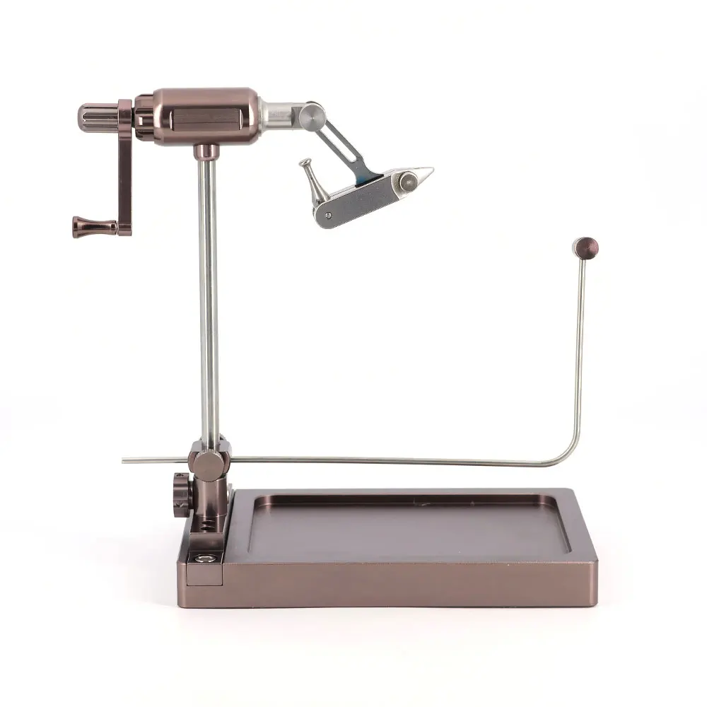 Bimoo-tornillo de atado de moscas con rotación de 360 °, anzuelos de endurecidos Seel, plantilla de señuelo de pesca, herramientas, soporte de bobina, enhebrador, látigo, tijeras de acabado - imagen 5