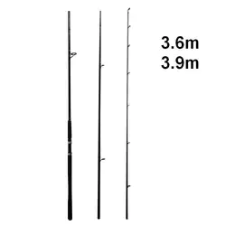 Caña Spinning Fibra de Carbono 3 Secciones – 3,6m MH / 3,9m H
