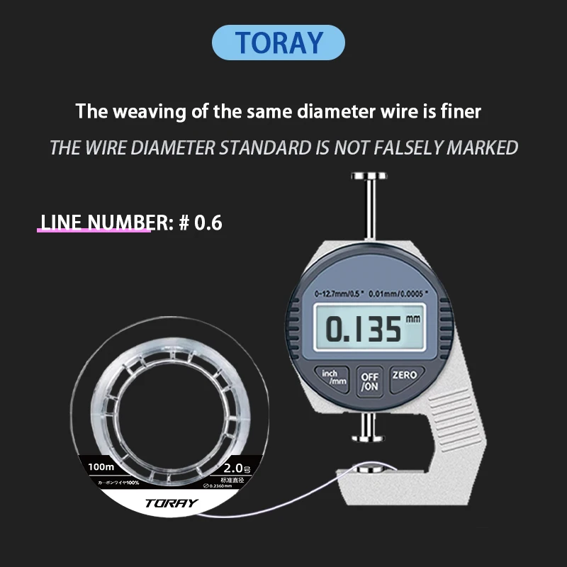 YGKX-sedal de pesca de nailon superfuerte, hilo de monofilamento recubierto de fluorocarbono, Invisible, 100M, Japón - imagen 4