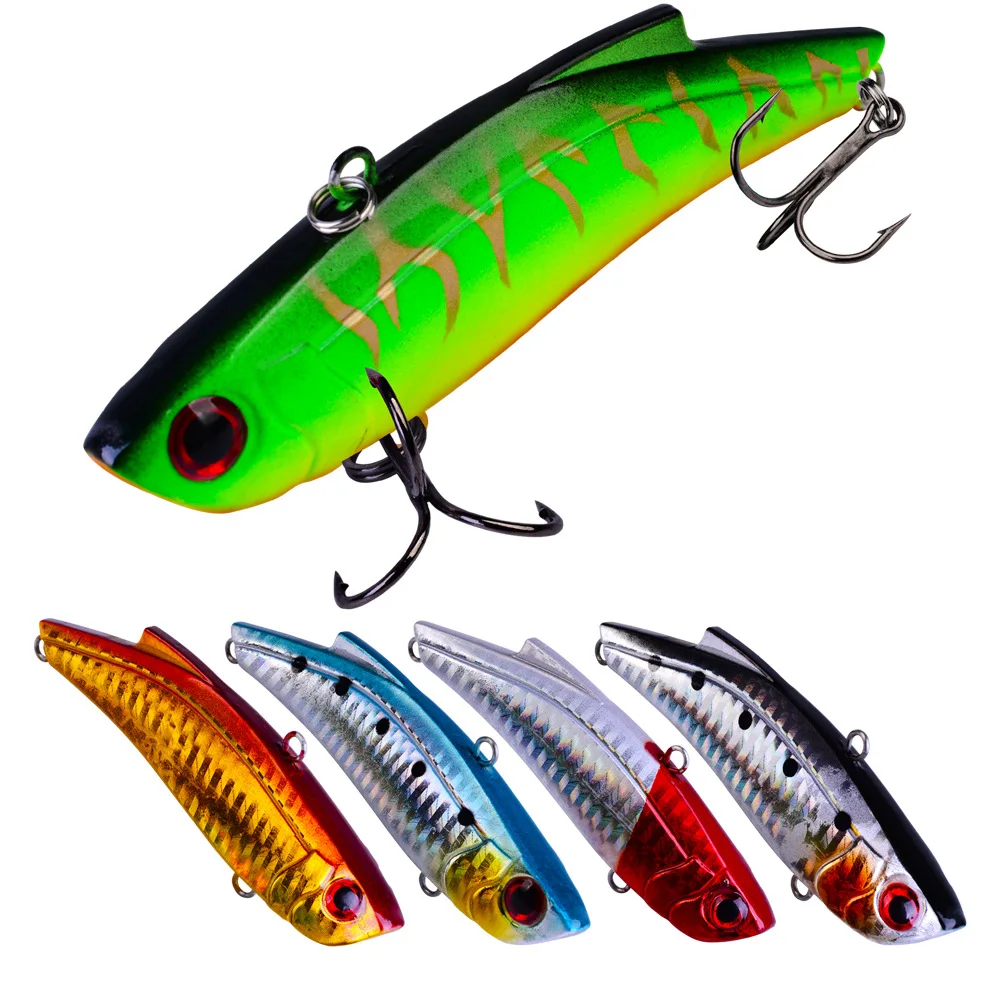 PROBEROS 1 Uds cebo Luya VIB 9cm/27,4g señuelo de pesca cuchara vibratoria cebos duros fregadero en agua placa de hierro pescado de plomo - imagen 5