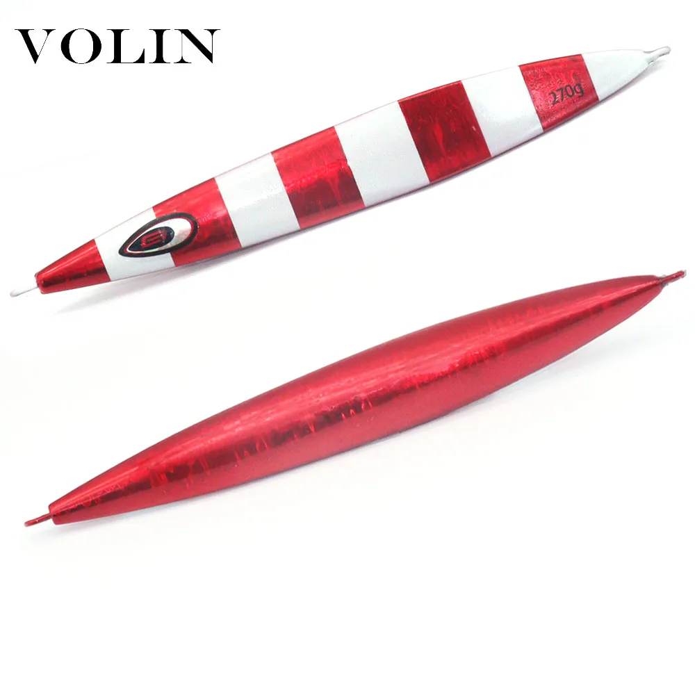 VOLIN-señuelo de pesca Jigs de Metal de 25 piezas, 450g, señuelo de Jigging lento para barco, cebo duro, aparejos de pesca en el mar - imagen 5