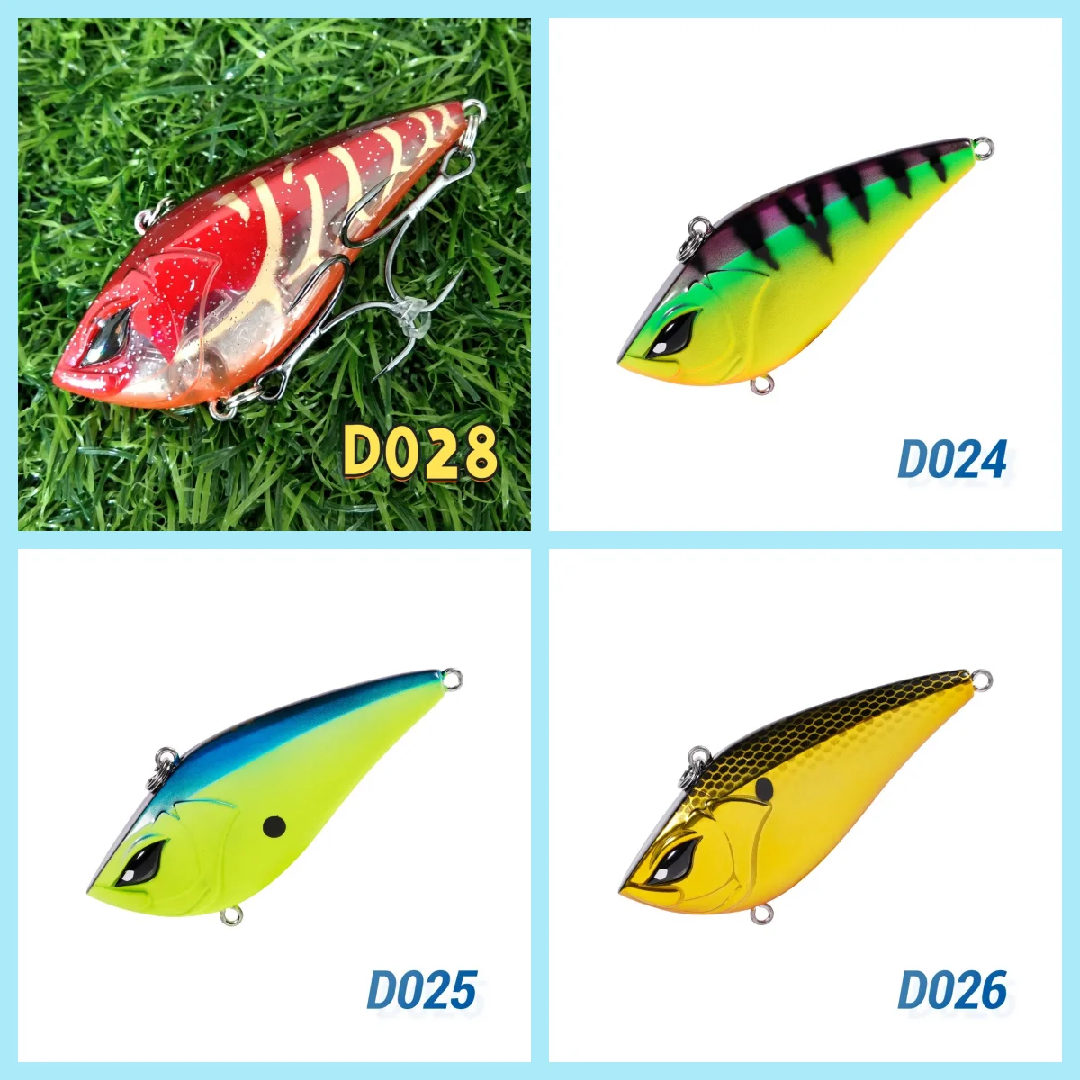 Señuelo crankbait hundido NOEBY 7 cm para perca - imagen 3