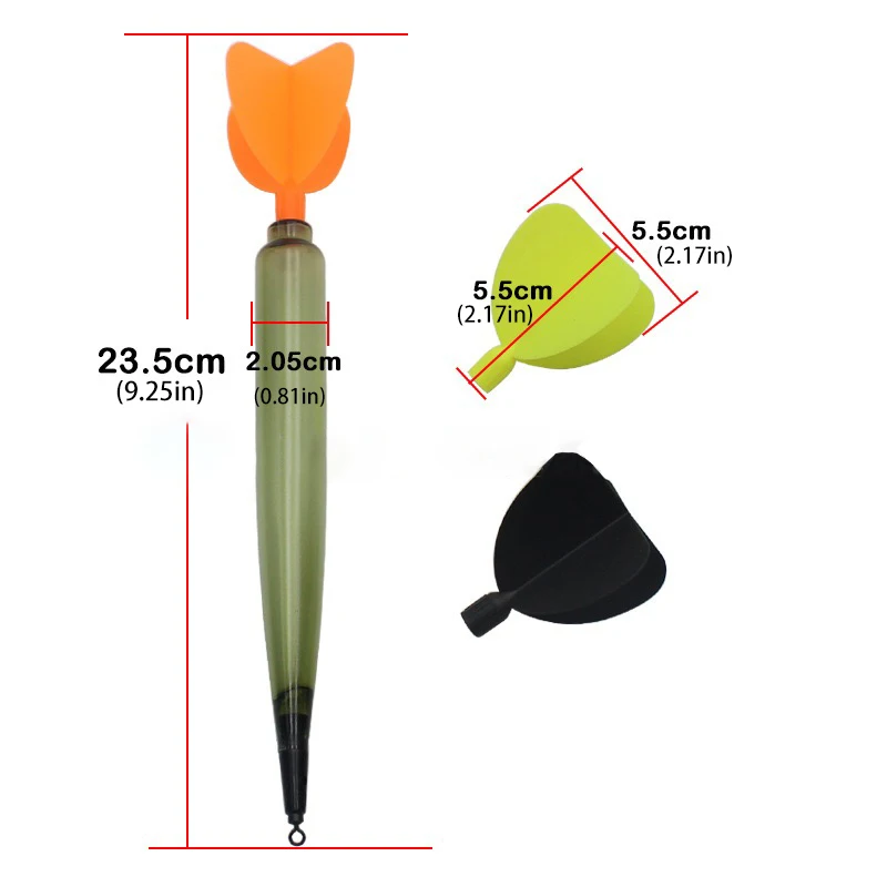 Kit de flotadores de PVC y corcho para carpa con marcador - imagen 2