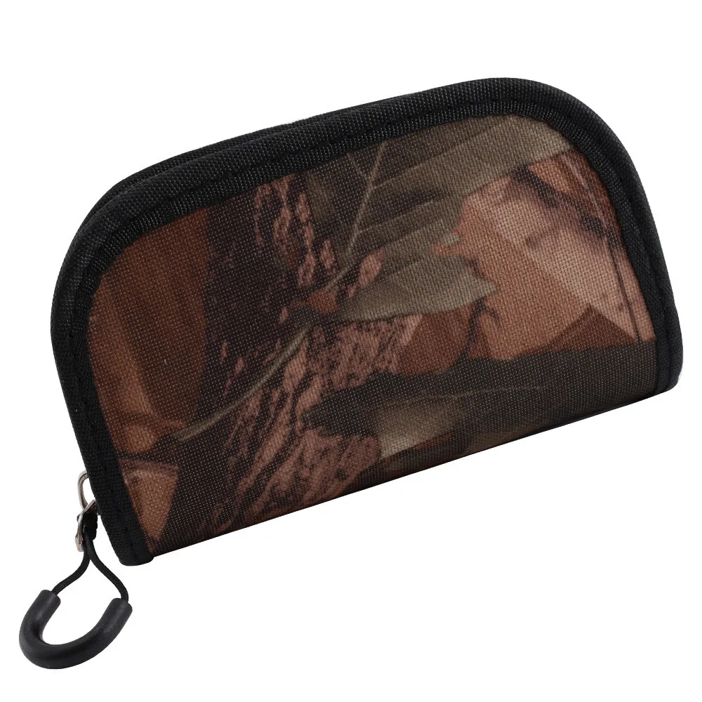 Bolsa de pesca portátil de gran capacidad, lona con cremallera, lentejuelas, cuchara, señuelo, caja de aparejos, anzuelos, Spinner de mano, estuche de almacenamiento para exteriores - imagen 5