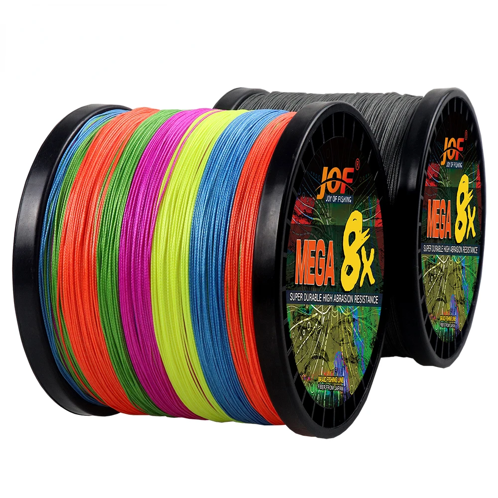 Sedal de pesca trenzado de PE, hilo de seda en bruto multicolor, 0,14 m, anticorrosión, máxima resistencia, 0,50 KG-100 KG, río, X8, diámetro 8,2mm-35,8mm - imagen 5