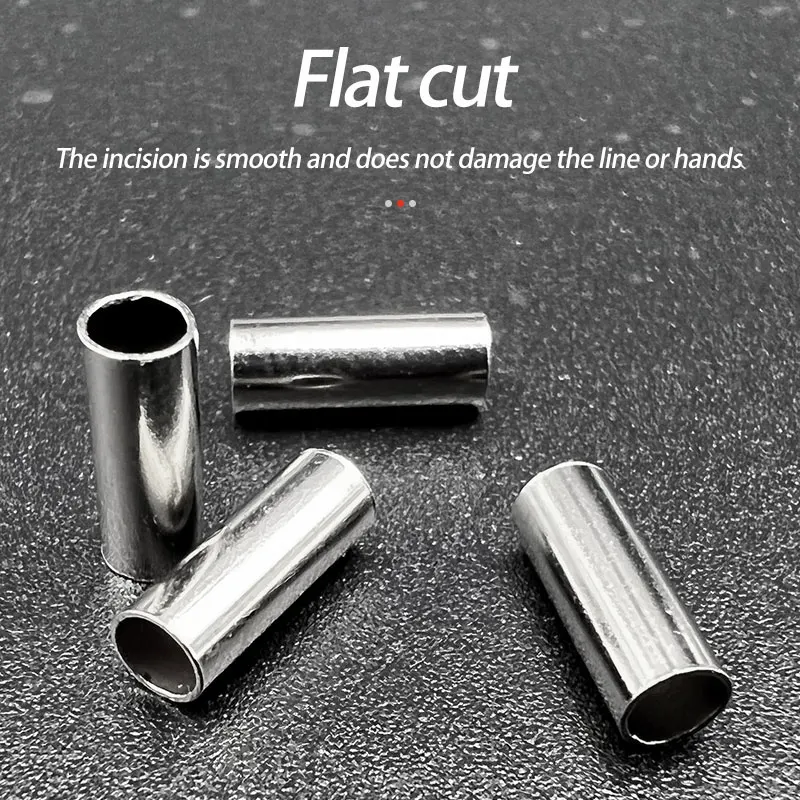 Kit de manguitos de prensado de un solo barril de cobre, manga de bucle de prensado de cobre, Kit de conector de tubo de cuerda de alambre de línea de pesca, 600 piezas - imagen 3