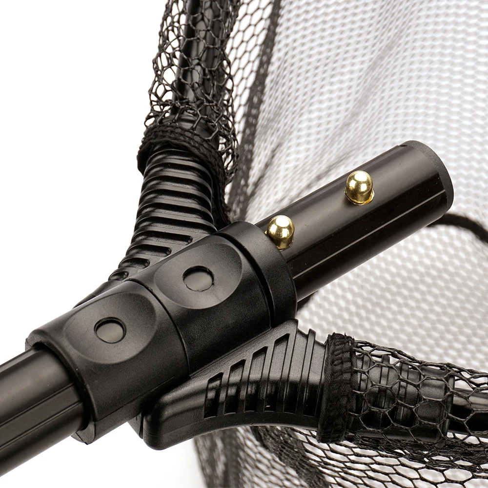 Hirisi Red de aterrizaje de pesca telescópica Red de brail plegable y liviana para atrapar y liberar la red de cuchara - imagen 5