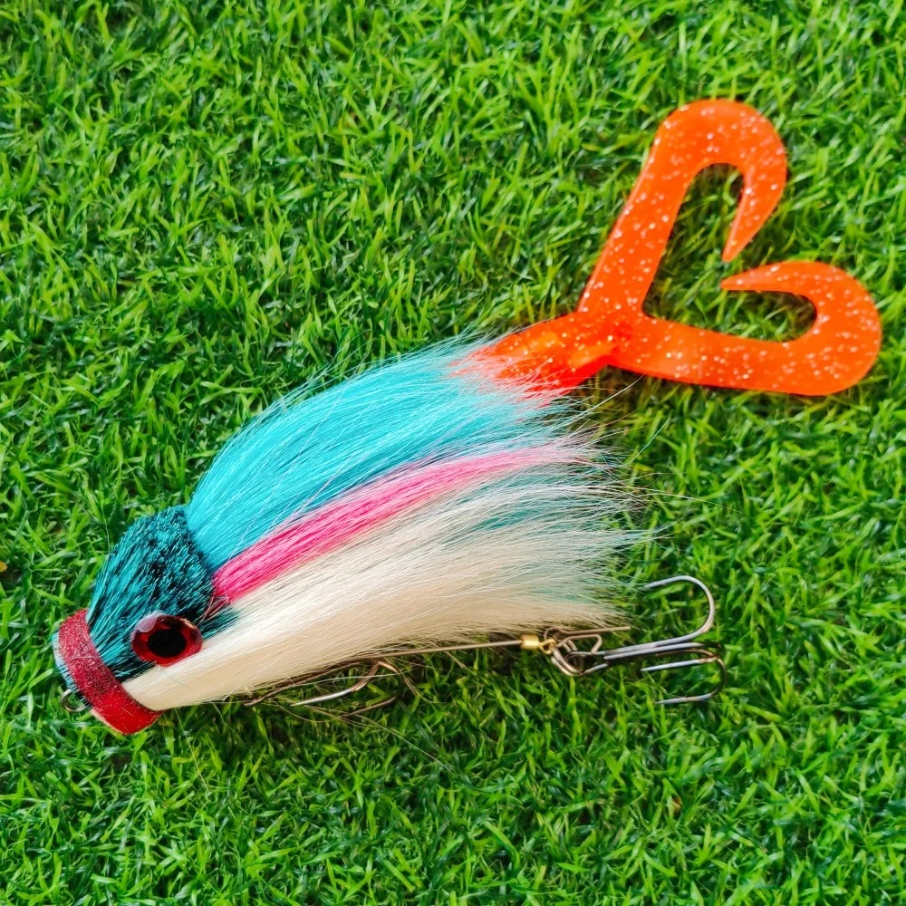 Cebo Duro Ratón Luya 22cm Cola Horquilla – Hundido 36g/59g - imagen 5