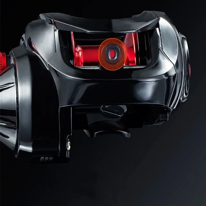 Carretes de Baitcaster, sistema de freno magnético 18 + 1, carrete de lanzador de cebo, relación de engranaje de alta velocidad 8,1: 1, perfil Ultra bajo, Baitcasting F - imagen 3