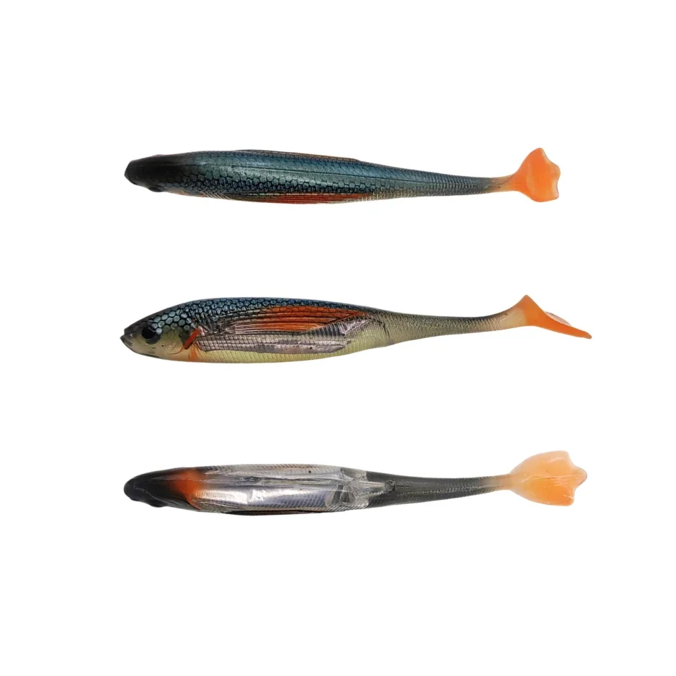 MUKUN cebo de silicona – gusano de sábalo 12,5 cm para lubina y trucha - imagen 2