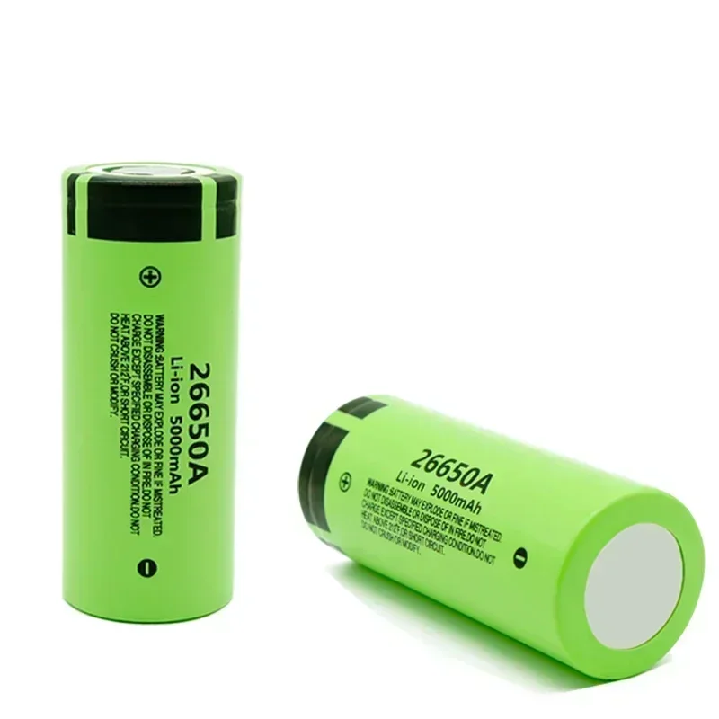 Batería Panasonic 26650A recargable – Litio alta capacidad para pesca - imagen 4
