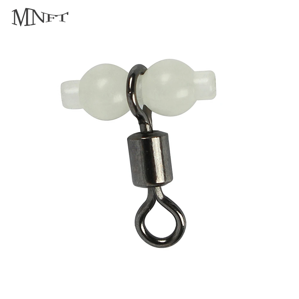 MNFT Giratorios de pesca 3 vias luminosos - Conector y gancho tamano L
