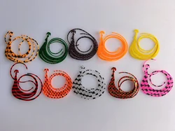 Faldas de calamar luminosas para spinnerbait y streamer