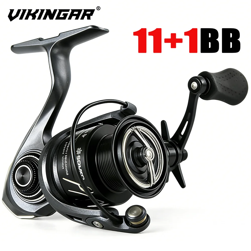 Carrete VIKINGAR 1000-2500 – Bobina metálica con freno de carbono - imagen 4