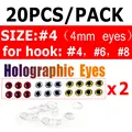 Size 4 Holo Eyes