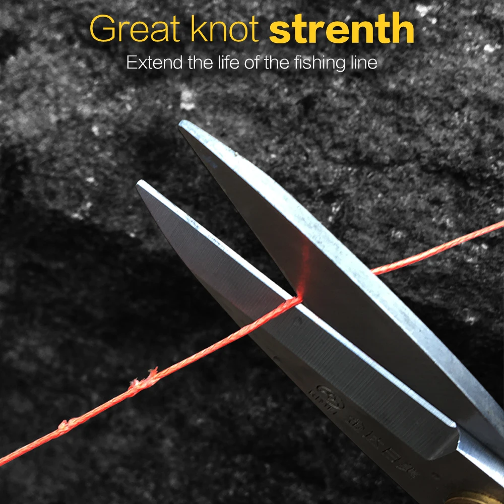 JOF-sedal trenzado japonés de 12 hebras, sedal de pesca multifilamento 12X, 300/500/1000M, accesorios de pesca de carpa, línea de Pe de 33-150LB, 12 cables - imagen 5