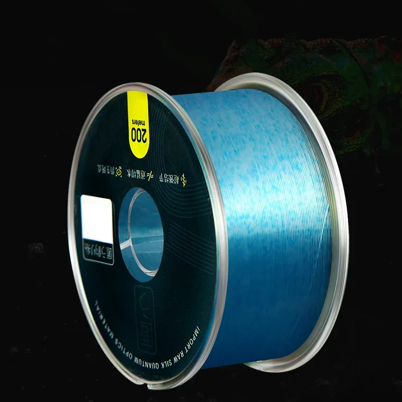 Línea de pesca súper suave, sublínea principal de fuerza fuerte, sin flexión, invisible manchada, línea de nailon, protofilamento, anzuelo de sedal de señuelo de roca - imagen 2