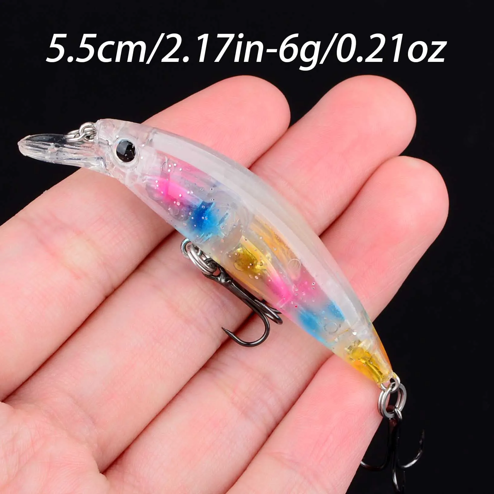Señuelo Minnow artificial para lucio y lubina – Jerkbait de arrastre