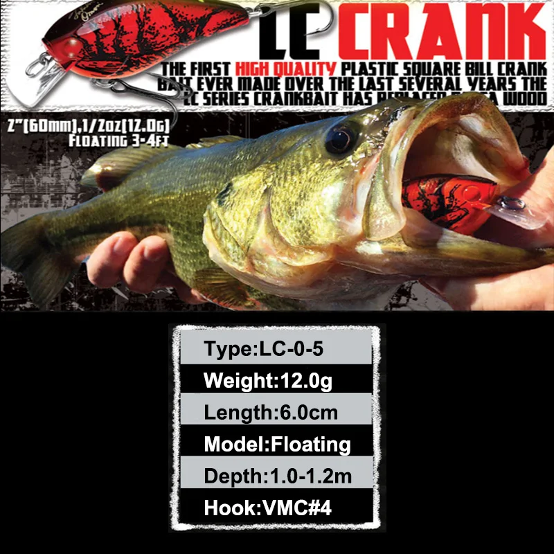 Lucky Craft 1,8-12g 28-60mm flotante supercast Minnow Maguma calentar enmalle señuelo duro lubina Artificial cebo duro - imagen 4