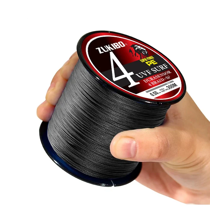 Línea de pesca trenzada ultra sensible Zukibo de 4 piezas 0