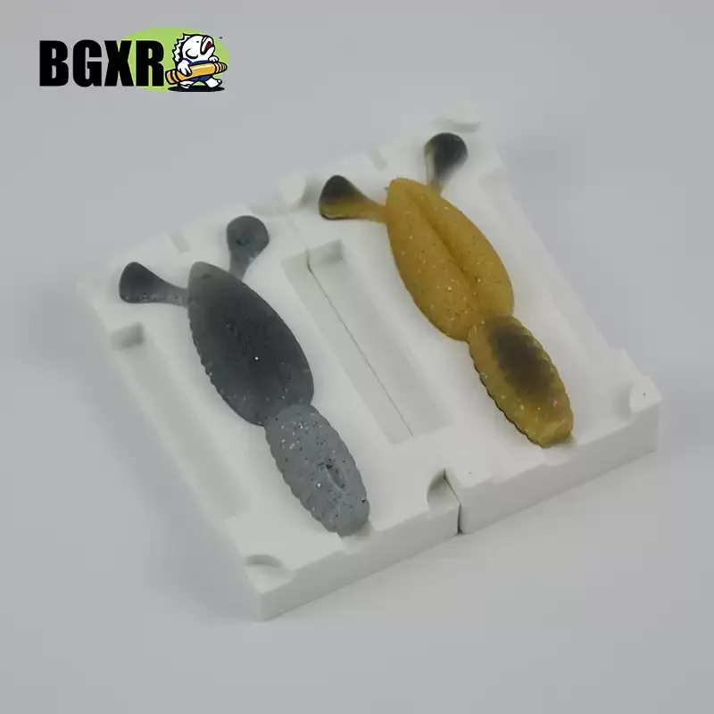 LURETV-Molds-Molde de cebo suave DIY Luya cebo falso sin calentamiento ajuste rápido juego de silicona obstáculo camarones Slake - imagen 4