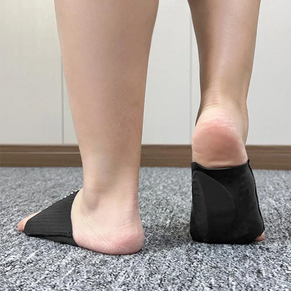 1 par de soportes para arco, alivio de la fascitis Plantar, cojines antideslizantes para arcos, soportes ortopédicos de absorción de impacto con almohadilla de silicona - imagen 5
