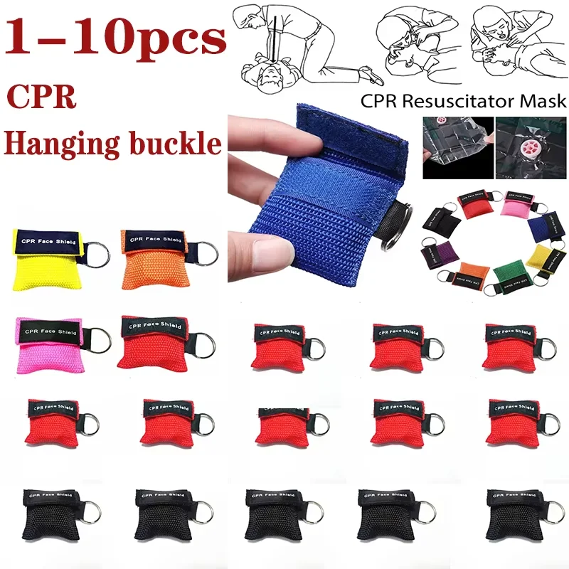 Mascarilla RCP con llavero – Resucitador emergencia primeros auxilios