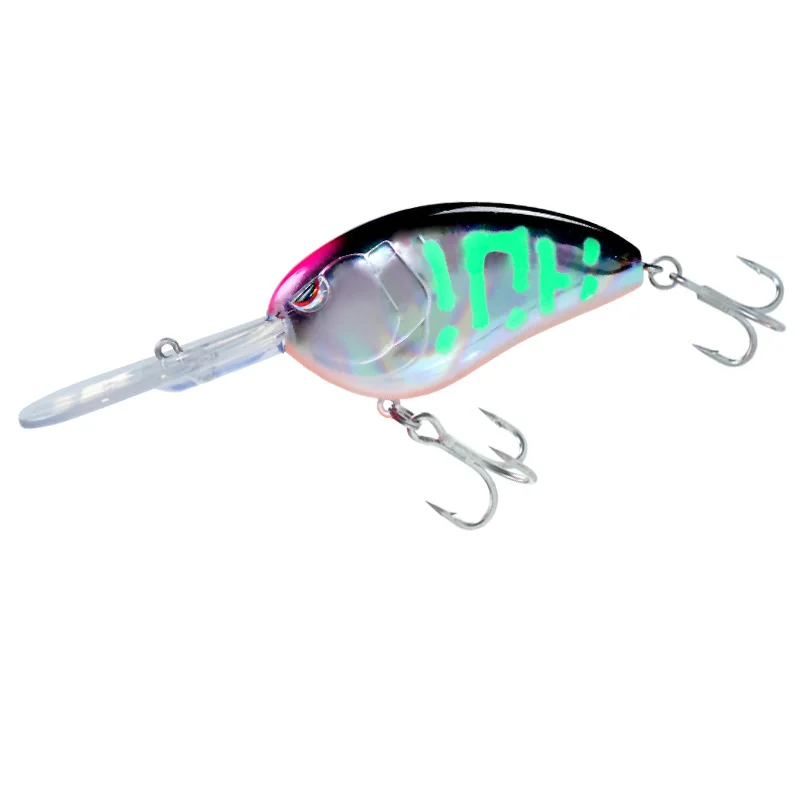Pesca en aguas profundas con lengua larga y cebo grande y grasa CRANK 70mm28g, señuelo flotante, tiro largo, señuelo, profundidad de Dving 3m, lubina - imagen 5