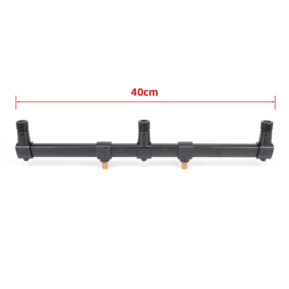 Hirisi 1 Uds. Barra de zumbido para pesca de carpa para 3 cañas de pescar soporte de caña de pescar de aluminio accesorios de pesca - imagen 3