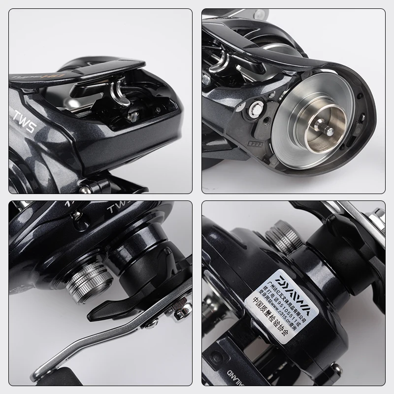 DAIWA-carrete de pesca TATULA TYPE-HD, ORIGINAL, 7 + 1BB, Ratio de engranaje 6,3/7,3, arrastre máximo 6kg, agua salada - imagen 5