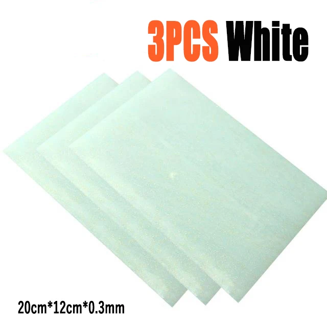 3pcs White