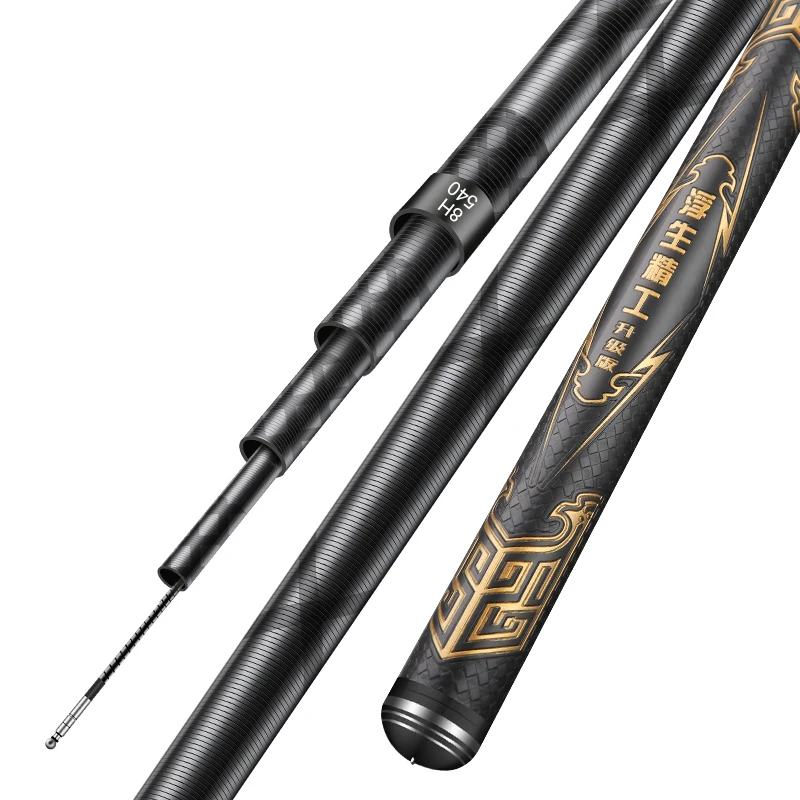 Caña de mano superdura, accesorio de Pesca, 6H, 8H, 10H, Taiwán - imagen 2