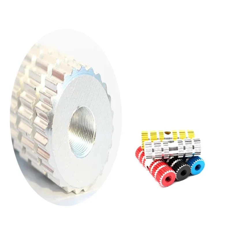 1 par de pedales de bicicleta, clavijas de reposapiés de eje, aleación de aluminio antideslizante, Pedal de zócalo delantero y trasero para bicicleta de montaña y carretera - imagen 5