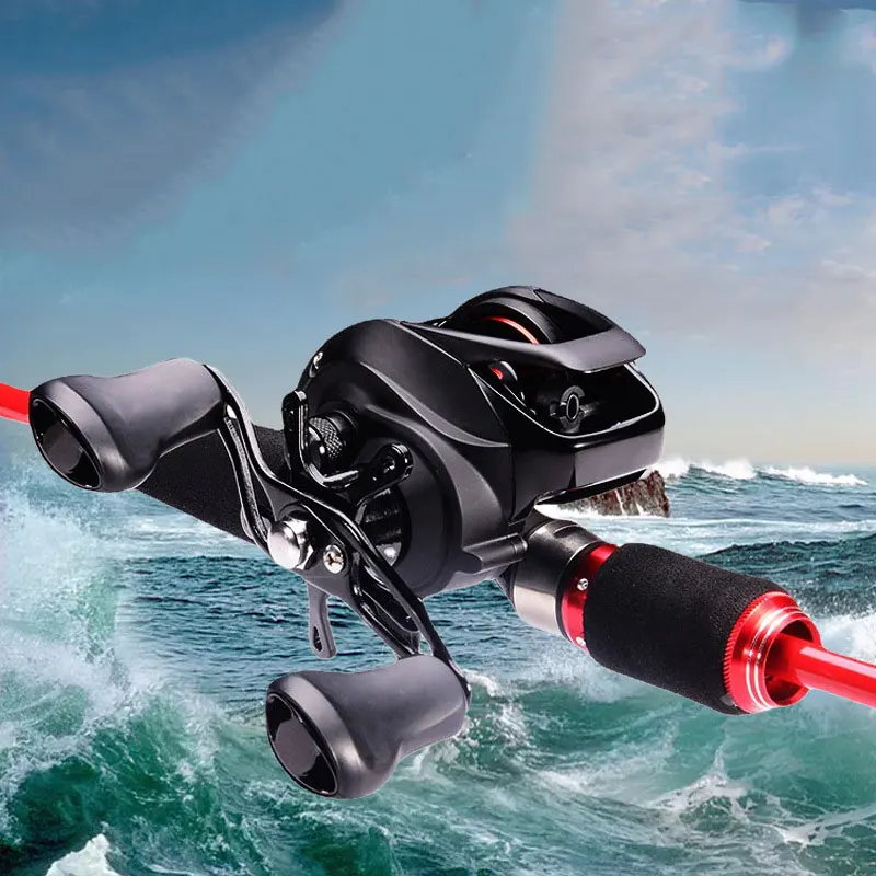 Carrete de pesca Baitcasting, accesorio Original mejorado 2023: 1, izquierda/derecha, arrastre frontal, 7,2 - imagen 2