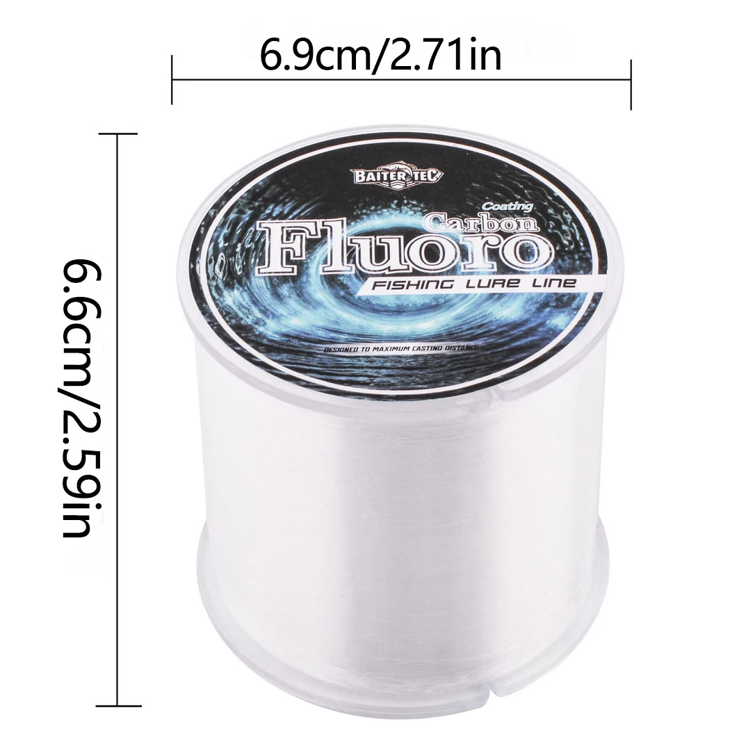 Línea de pesca de fluorocarbono de fregadero completo de 300m 0,14mm-0,50mm 4-34LB línea de fibra de carbono monofilamento líneas de pesca de carpa líder japonés - imagen 4