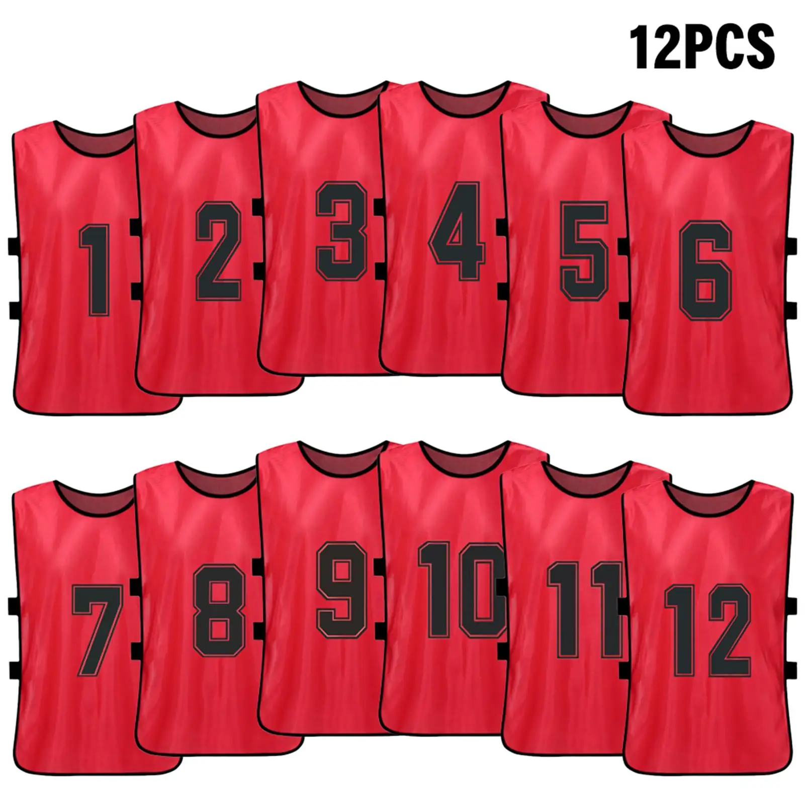 Red 12pcs