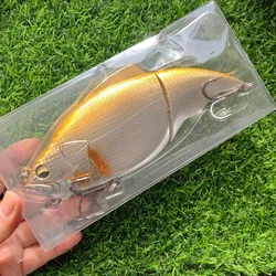 Señuelo de pesca MUKUN, Swimbait flotante, 190mm, 130g, vibración, sin labios, cebos duros, Crankbait, pesca articulada