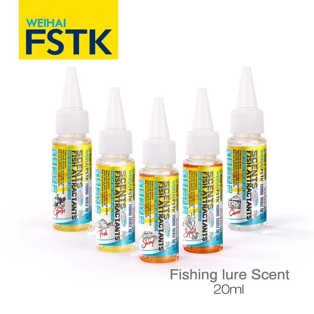 FSTK scents Strong fish shrimp attractant metal jig Fishing Scent Flavor Oil Scents Cheese Smell for all kind of Lures and Baits