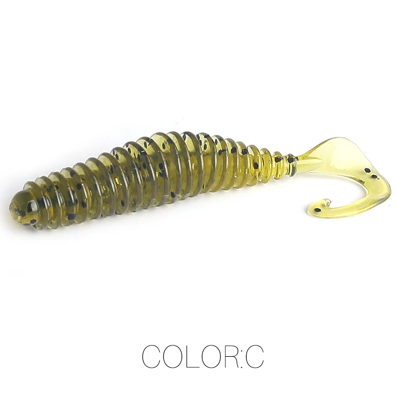 Cebo suave supercontinente nuevo Tanan 5cm 6,5 cm Señuelos de Pesca Pesca carpa pesca lubina señuelo Isca artificial PVC - imagen 4