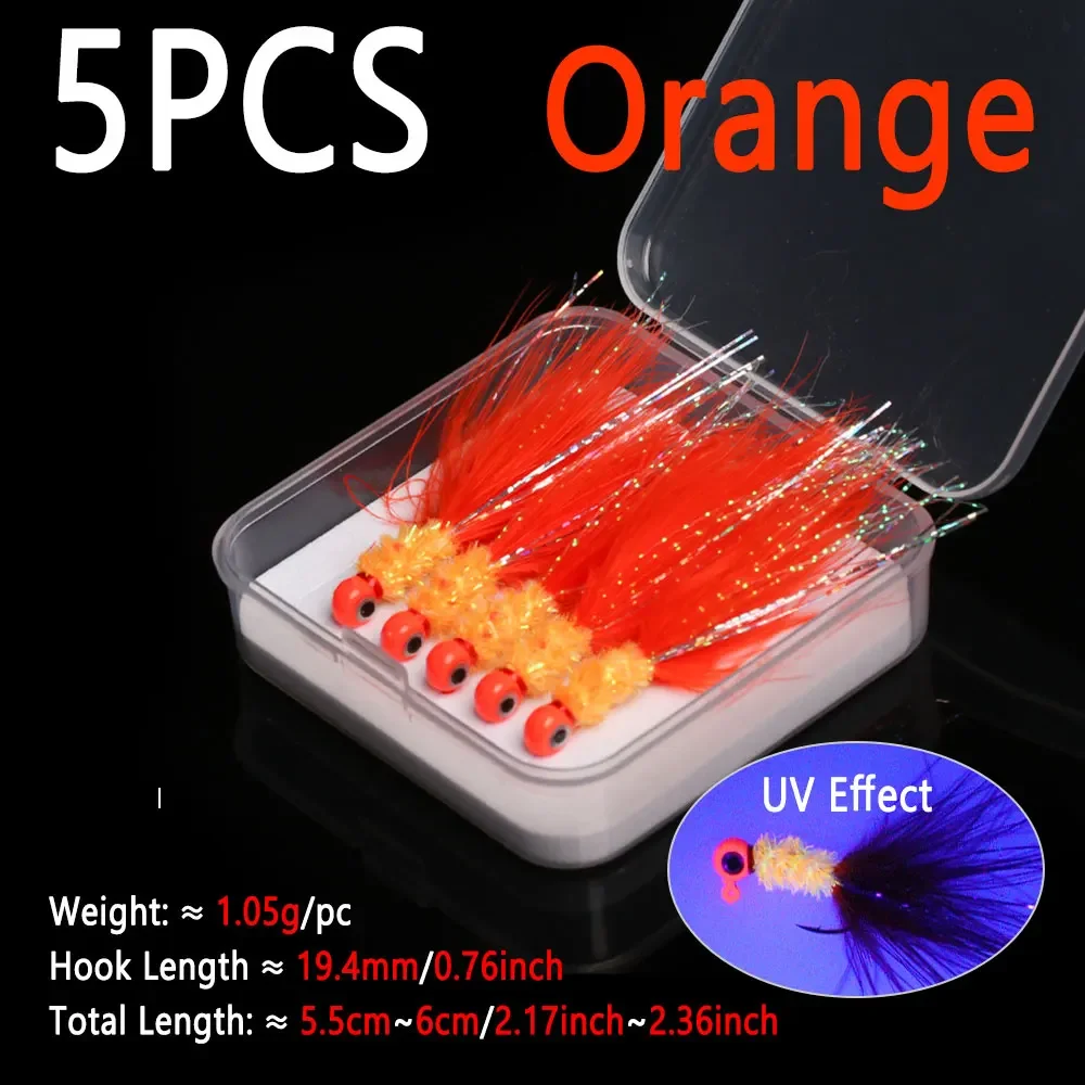 5pcs Orange