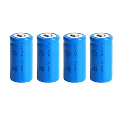 Batería Recargable 16340 CR123A – Litio 3,7V para Linterna de Pesca
