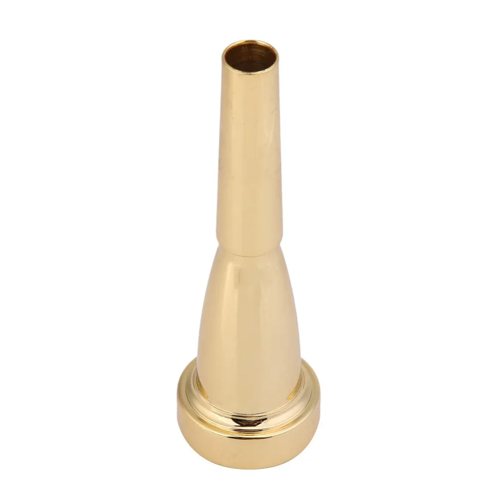 Boquilla de trompeta de latón oro/plata, diseño único - imagen 4