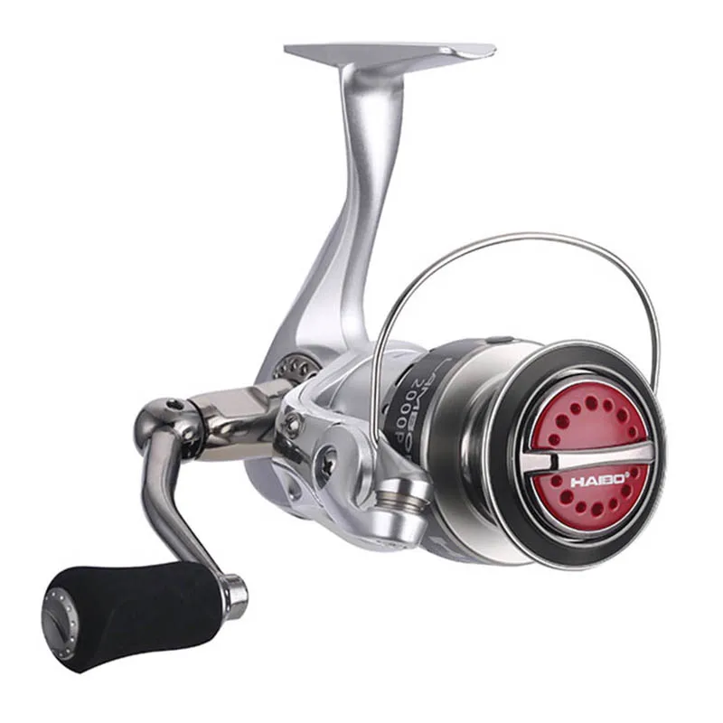 Haibo-carrete de pesca giratorio LAMBOR 1000/2000, 2 carretes, 5,2: 1, 8BB, Envío Gratis - imagen 2