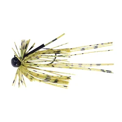 Jig Football para lubina – Cabeza plana con falda de silicona