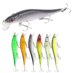 Señuelo de Pesca de pececillos, cebo duro que se hunde, Wobbler Jig Bait Crankbait, carpa, lubina a rayas, aparejos de Pesca SwimBait, 115mm, 13,5g, 1 unidad