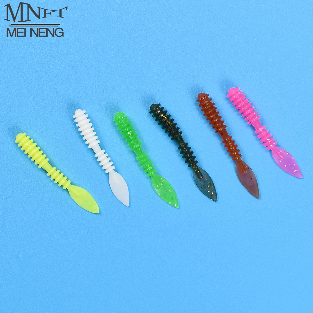 Mini vinilos de pesca TPR 40mm – Cola paddle para señuelo artificial - imagen 2