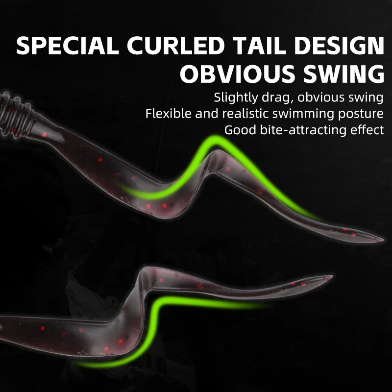 Señuelo blando Meredith Mad Wag 75mm - imagen 4