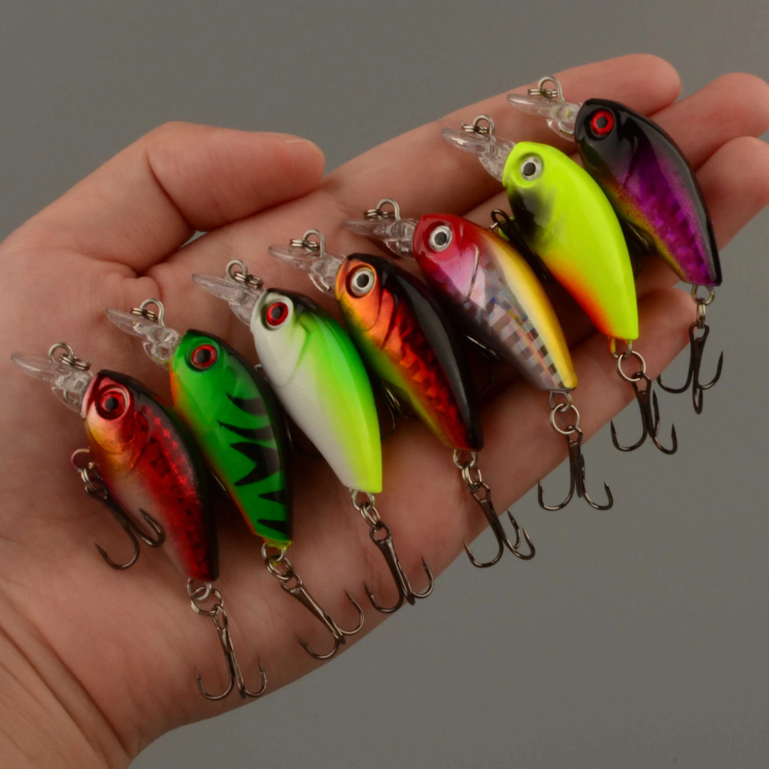Señuelo Crankbait flotante – Cebo duro artificial para lubina y carpa - imagen 2