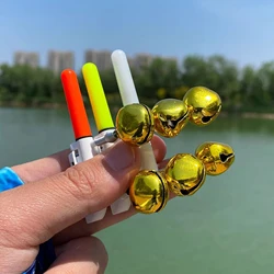 Alarma de caña con campana luminosa para pesca nocturna en mar